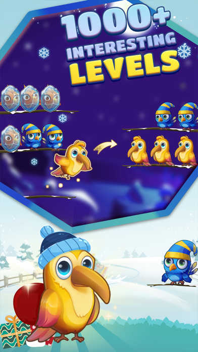 Bird Sort - Color Puzzle Game Screenshot
