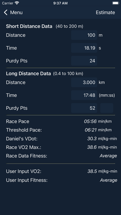 Quick Fartlek Runs Screenshot