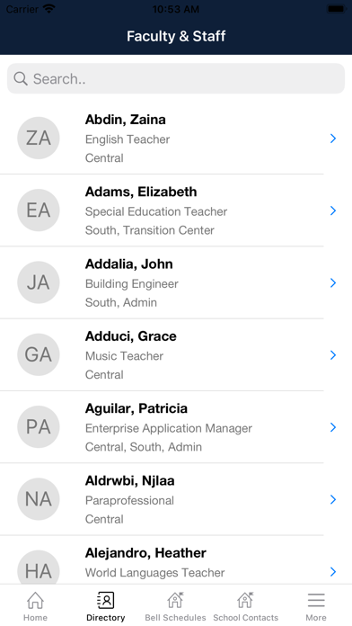 Hinsdale District 86 Screenshot