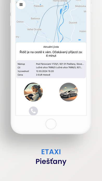 ETAXI Piešťany Screenshot