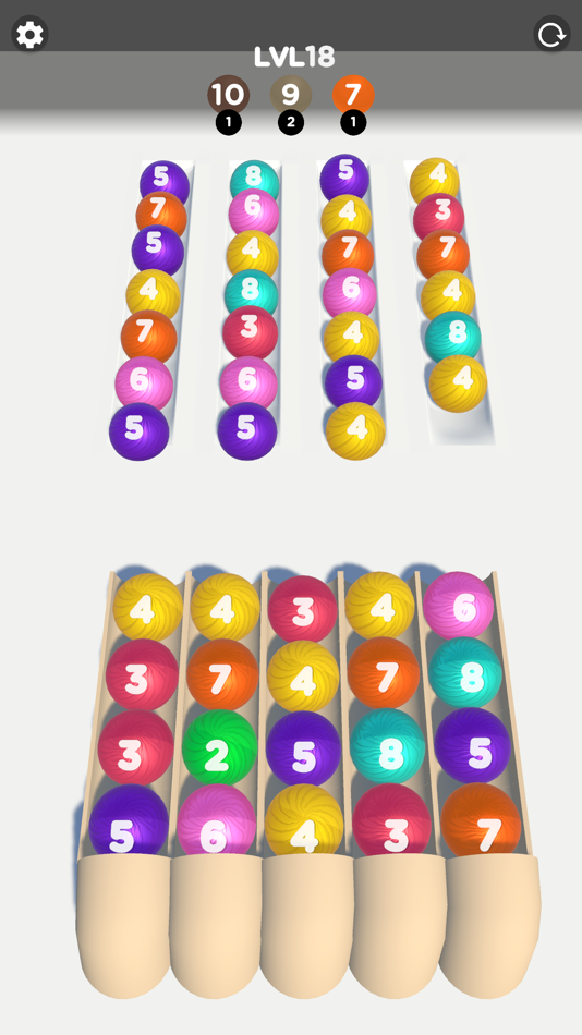 #4. Ball Order (iOS) 由: bugra bayrak