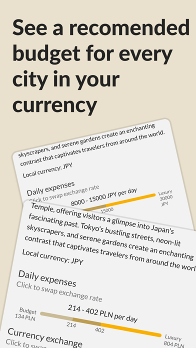 SnapCity: Travel planner Screenshot