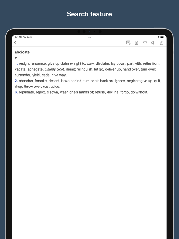 Screenshot #6 pour English Synonym Finder