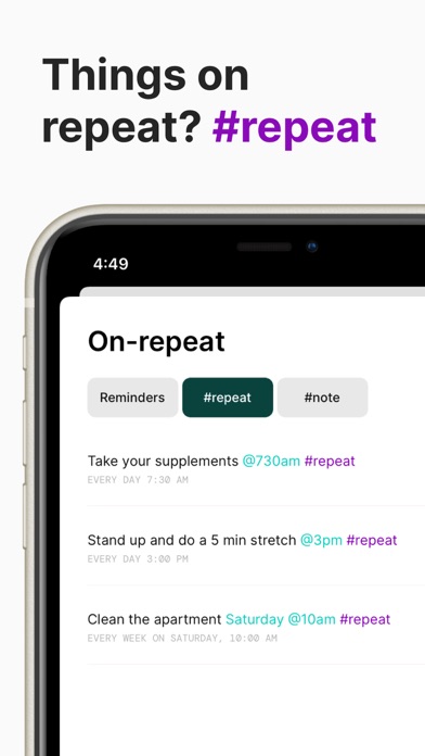 REPOSE - Simple Reminders Screenshot
