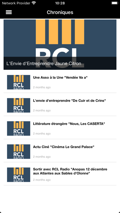 RCL Radio - Made in Vendée Screenshot