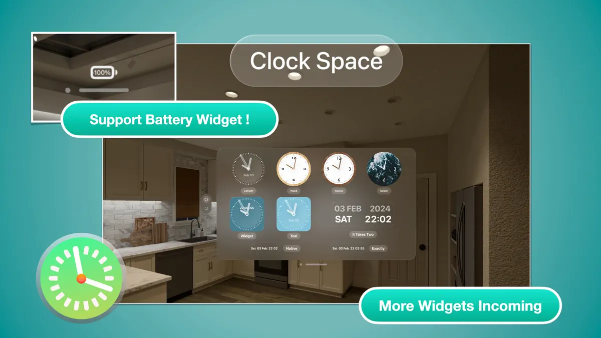 Clock Space screenshot 1