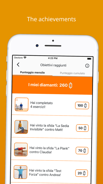 Fitness da Scrivania Screenshot