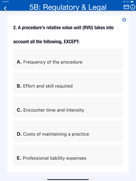NIS QBank - Radiology Core iPad screenshot 2 - Medical app