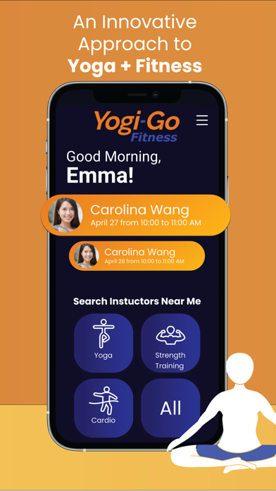 YogiGoFitness - Find Trainers Screenshot