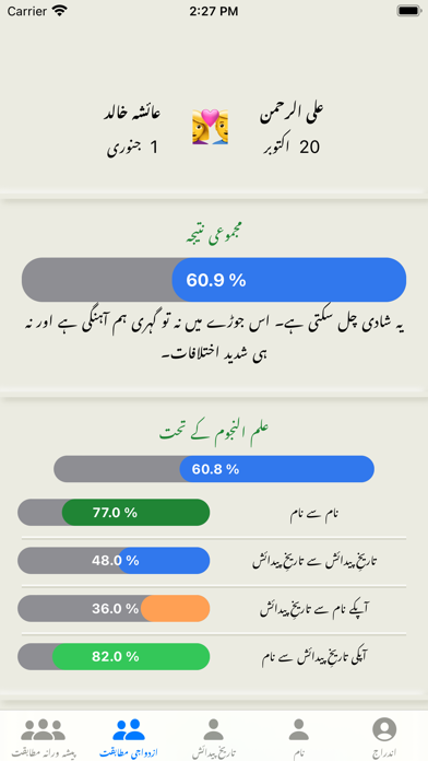 Urdu Numerology Screenshot