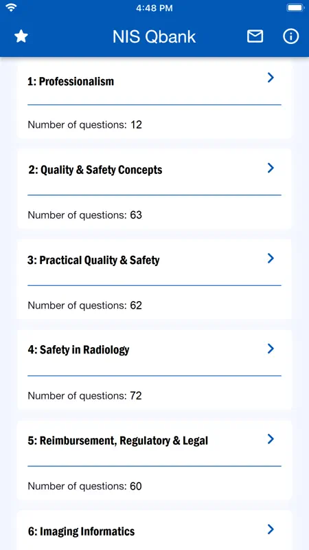 NIS QBank - Radiology Core screenshot 2 of 8
