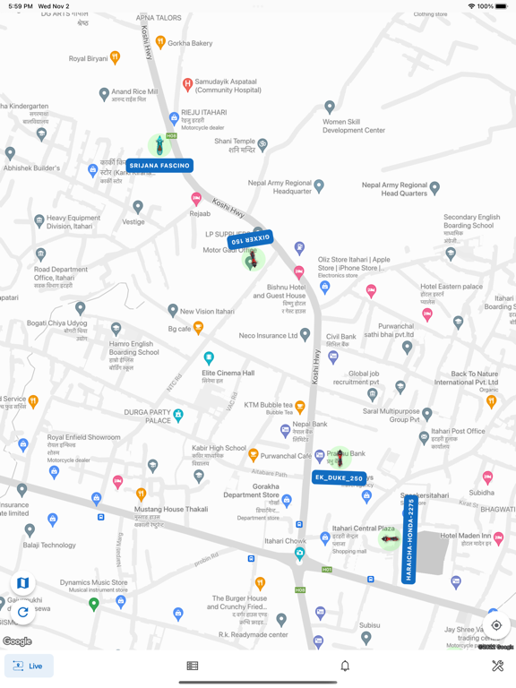 Screenshot #4 pour Trackon GPS