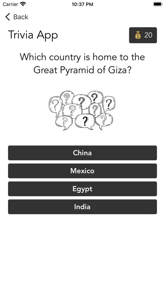 #1. Trivia App - Knowledge Quiz (iOS) 由: Ankush Minda