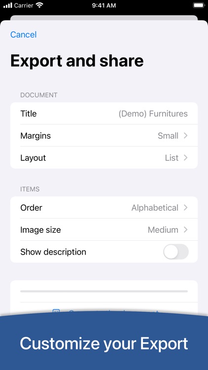 Photo Inventory Retinelle screenshot-3