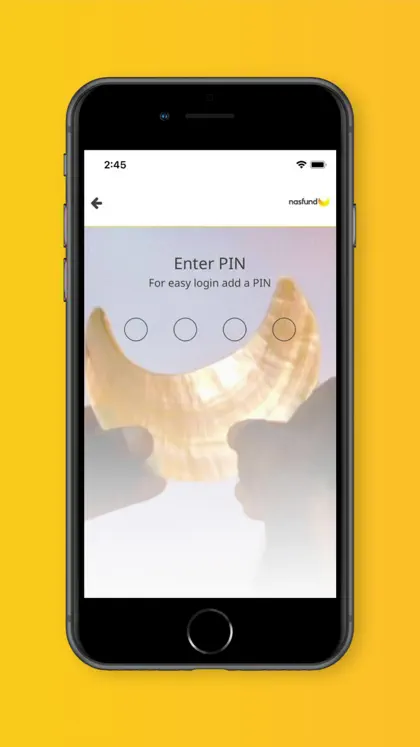 Screenshot 3 von 6 zu NASFUND APP