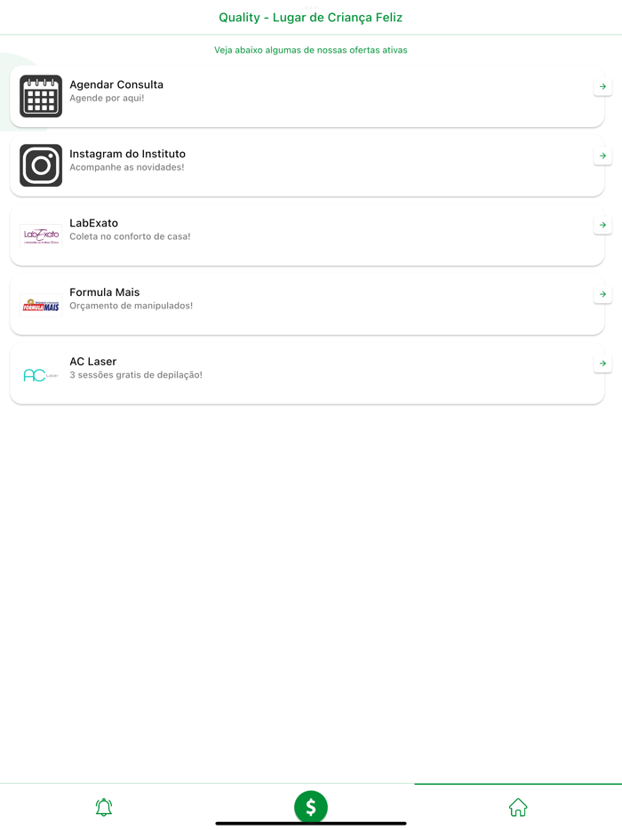 Quality Lugar de Criança Feliz