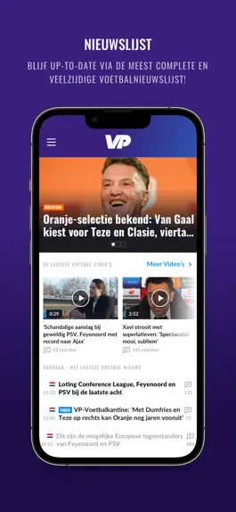 Game screenshot Voetbalprimeur apk