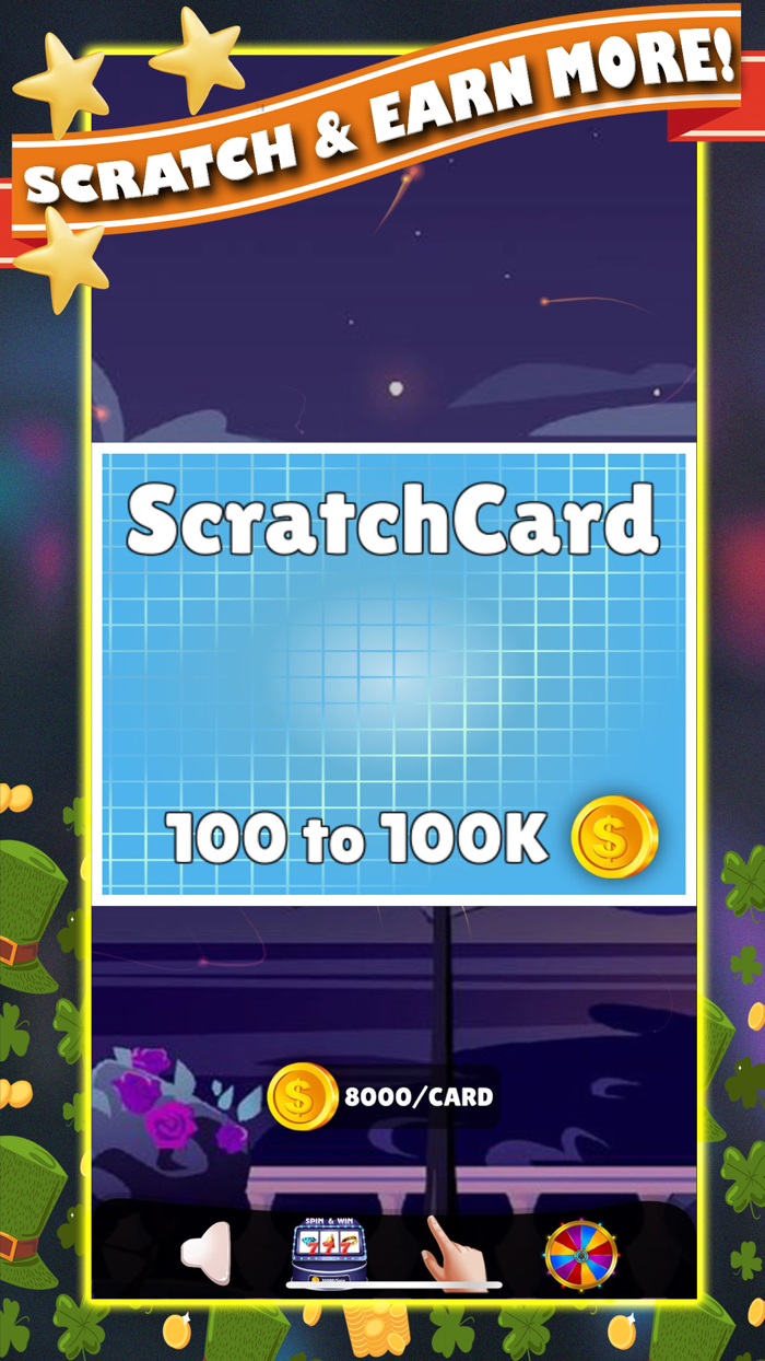 Lucky Wheel Spin and Scratch Off