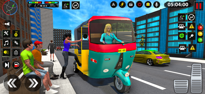 嘟嘟車自動駕駛遊戲