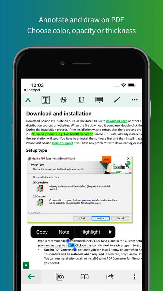 #1. Right PDF Reader (iOS) Podle: ZEON Corp