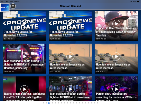 KPRC 2+ iPad screenshot
