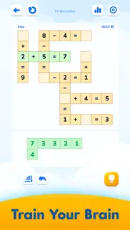 math crossword — number puzzle iphone screenshot 1