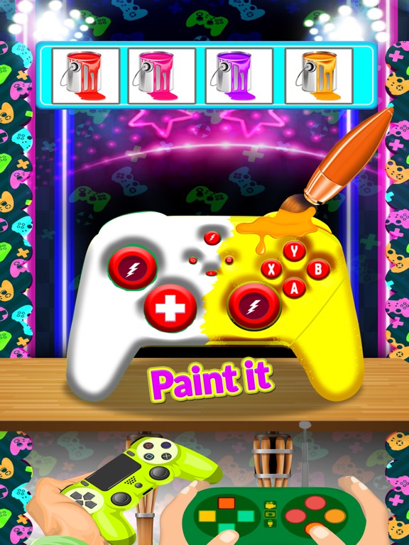 Tie Dye Controller DIY Games