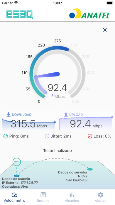 Brasil Banda Larga Screenshot
