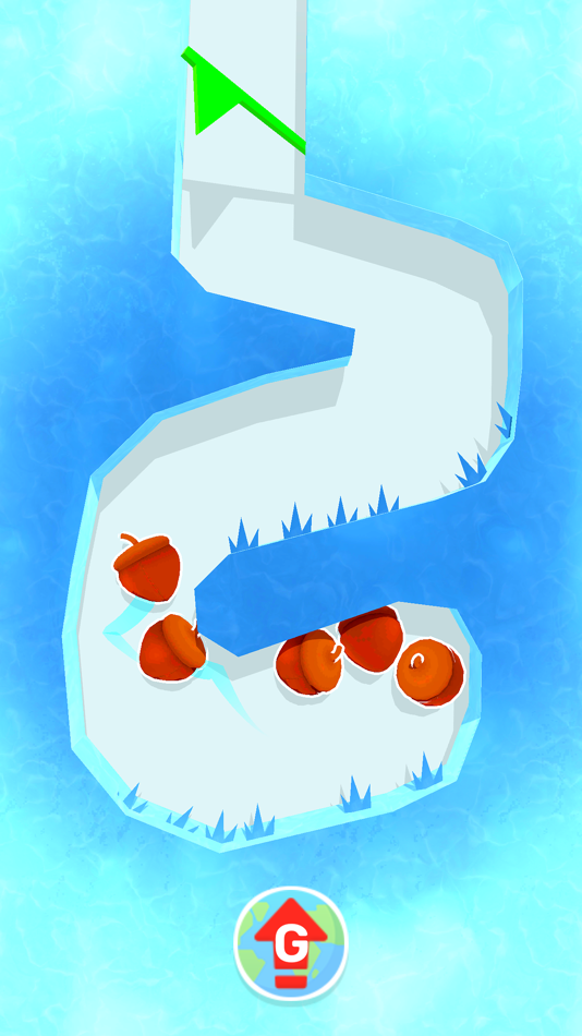 #3. Gravity Nuts (iOS) Podle: Vidroid