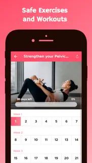 postnatal workouts iphone screenshot 4