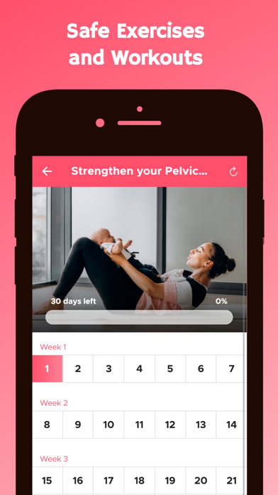 Postnatal Workouts Screenshot