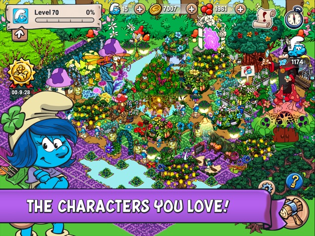 Smurfs' Village na App Store
