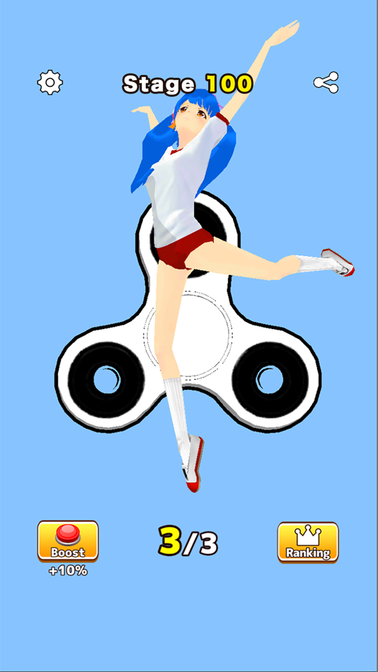 #3. Riddle fidget spinner (iOS) By: YOUTA HISAMICHI