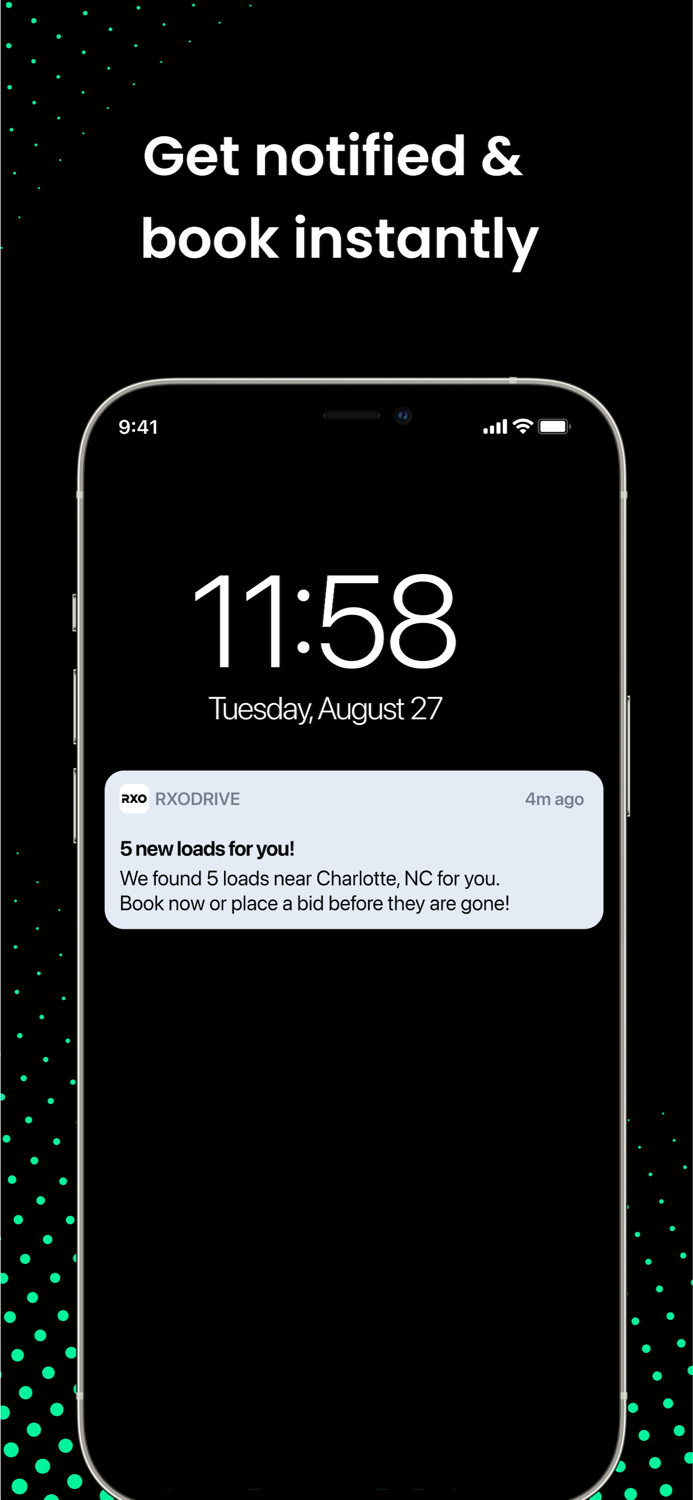 RXO Drive Find and Book Loads