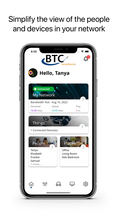 BTC Broadband  Wi-Fi Screenshot