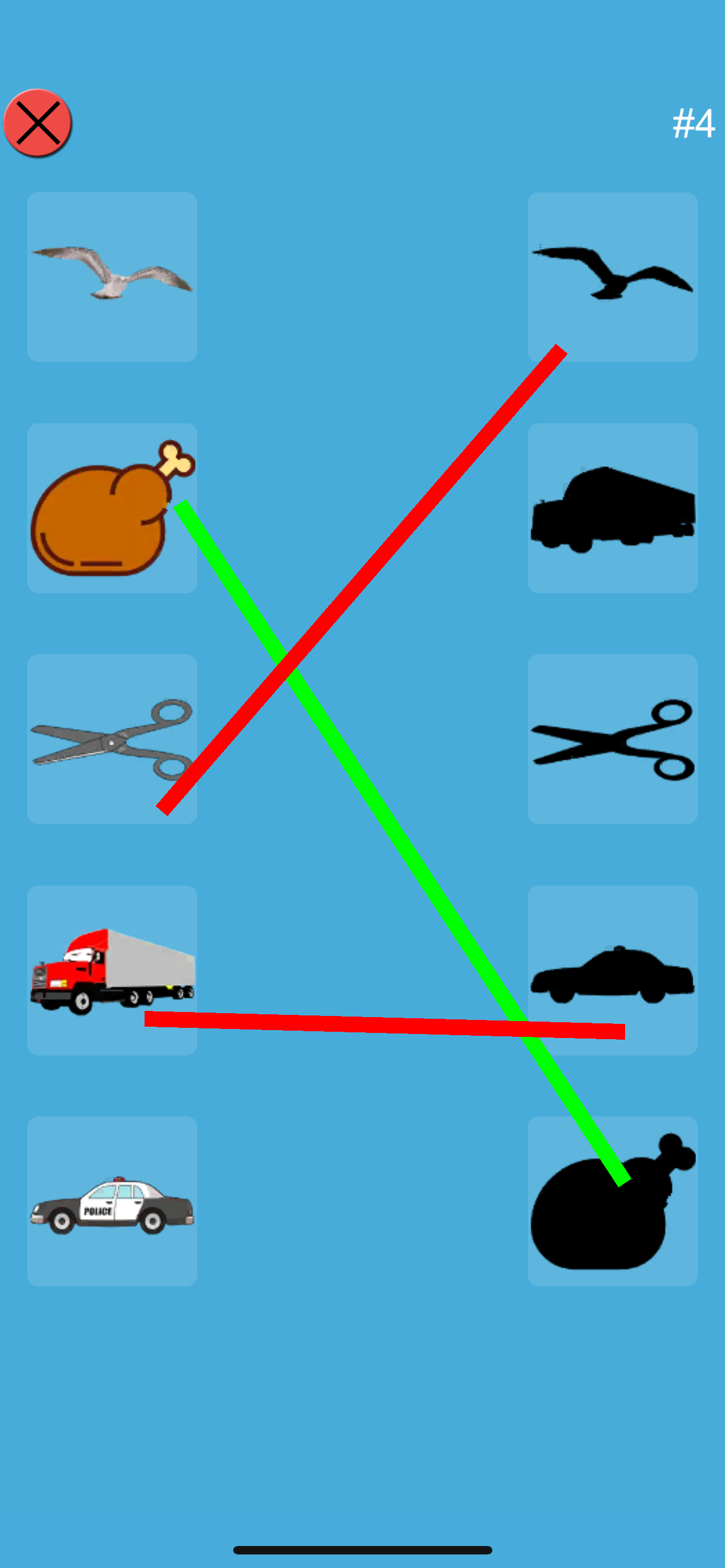 Match The Picture Shadow