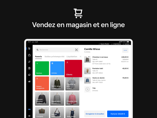 Screenshot #4 pour Square : PDV pour détaillants