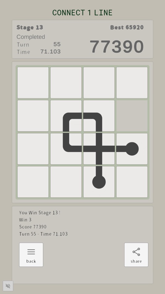#5. Connect 1 Line - GRG Puzzle (iOS) 由: Ground Road Technology, LLC