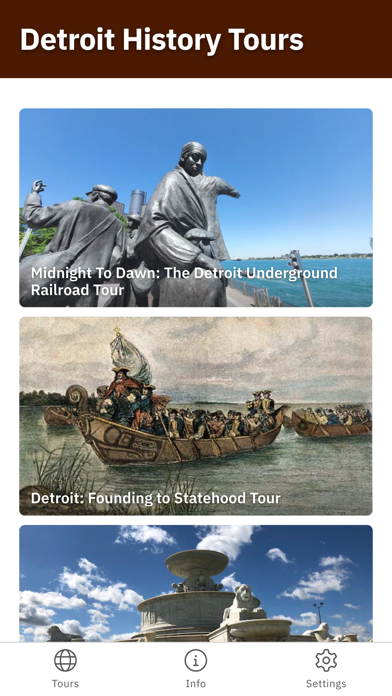 Detroit History Tours Screenshot