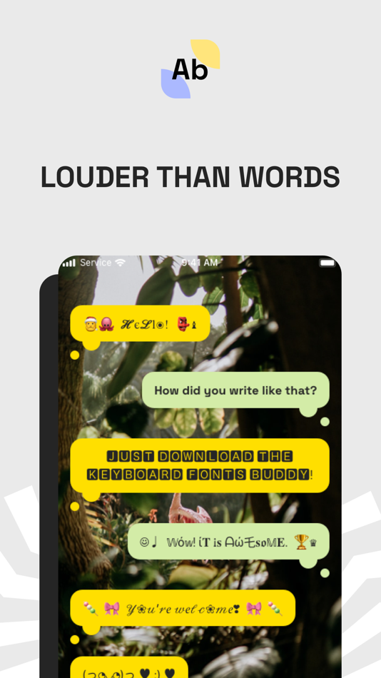 #4. Keyboard Fonts Buddy for IG (iOS) 来自: Ozhibko