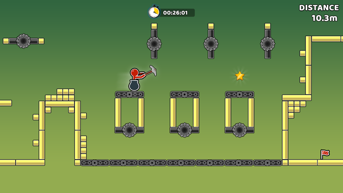 Stickman Hammer climb