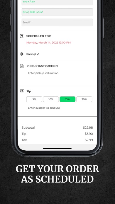 Paeez Fine Foods Screenshot