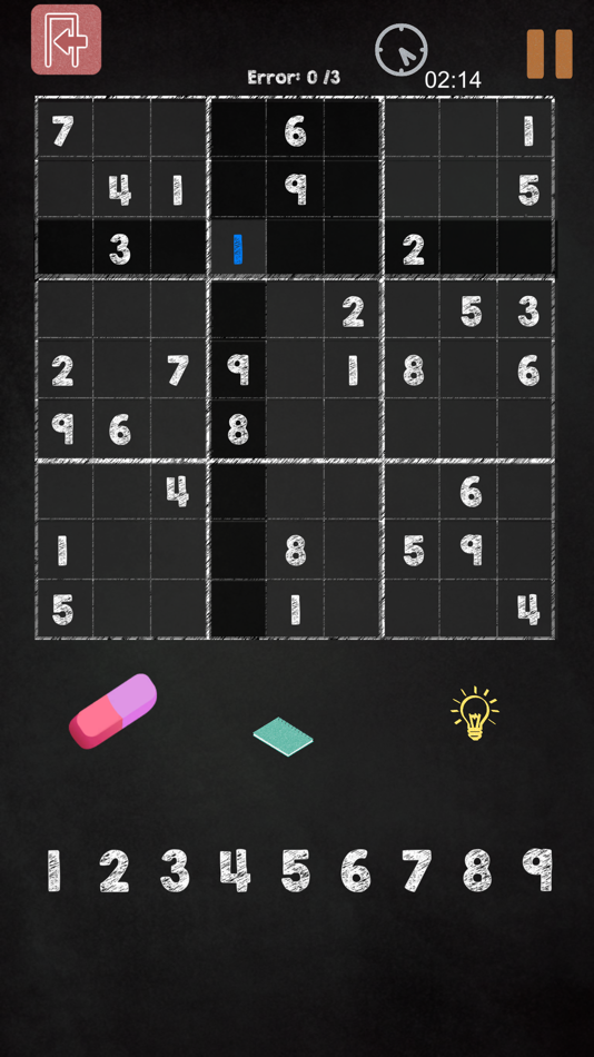 #5. Classic Sudoku Puzzle Cotyora (iOS) By: Necati Semih Ozer