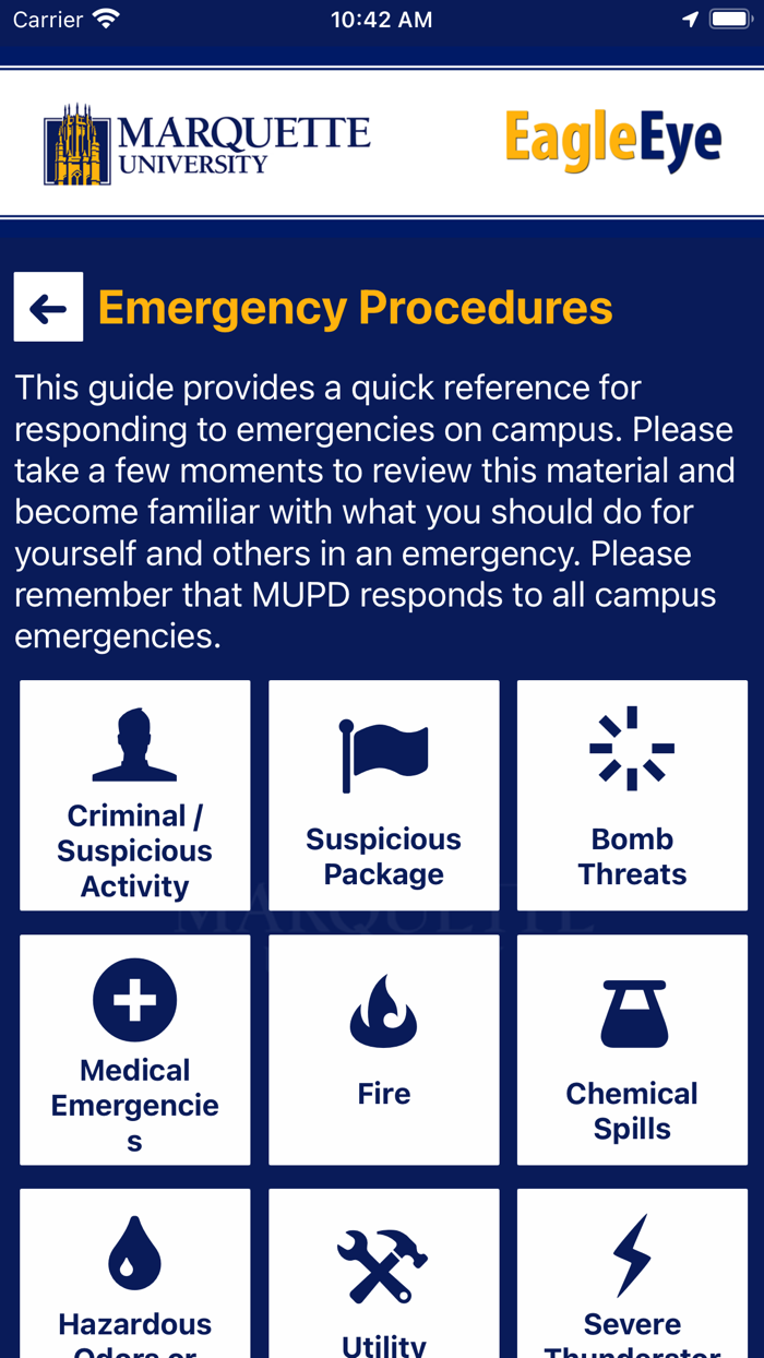 EagleEye -Marquette University