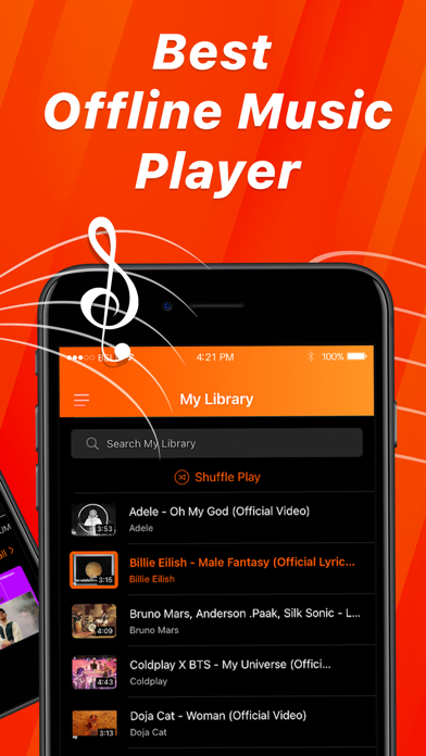 Screenshot #2 pour Musify : Music Player