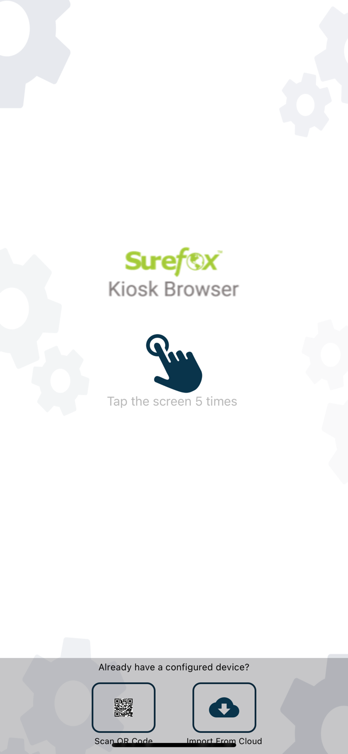 SureFox Kiosk Browser
