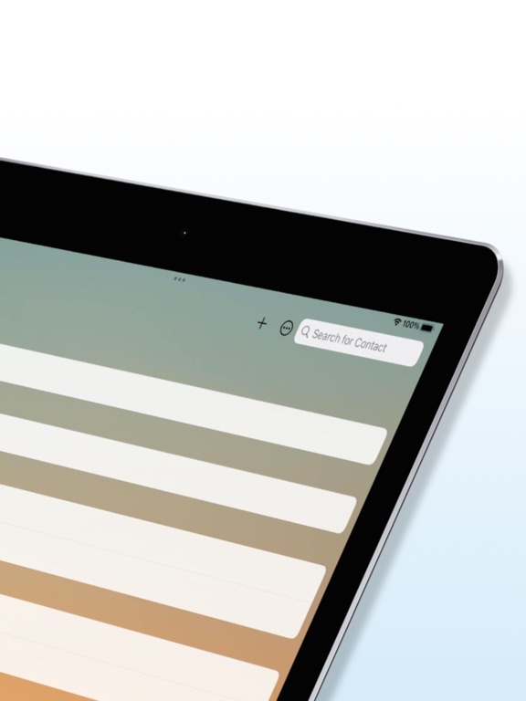 unSocial: Personal CRM iPad screenshot 2 - Productivity app