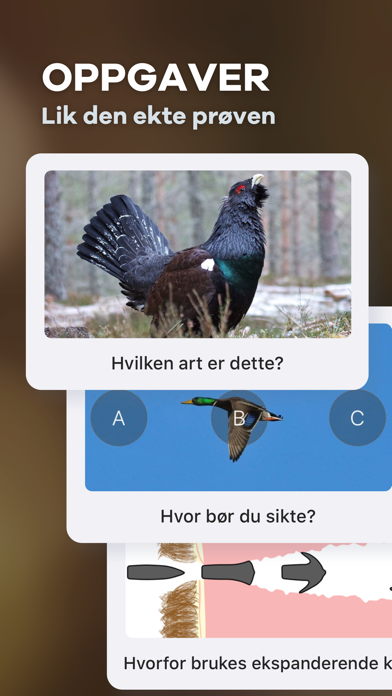 Jegerappen - bestå jegerprøven Screenshot