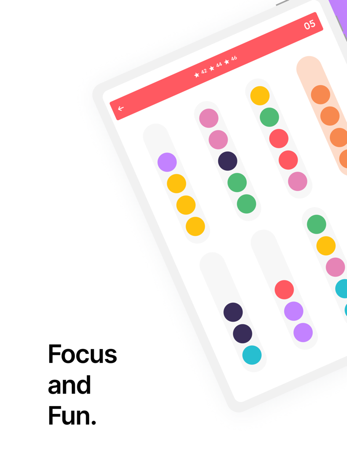 ShapeStack Sorting Puzzle Game