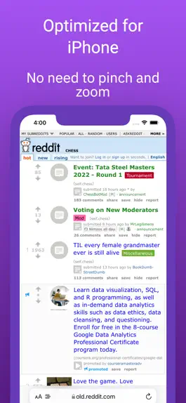 Game screenshot Old Reddit For Safari hack